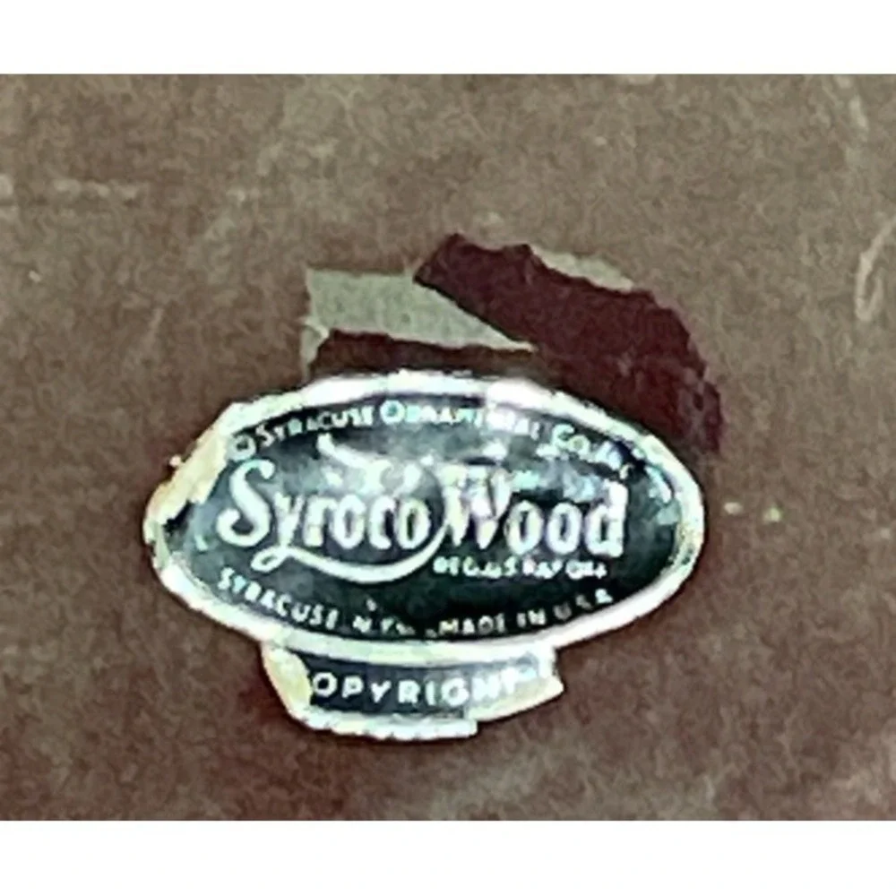 Syroco this vintage